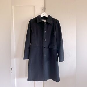🤍 euc | petite sophisticate | classic fitted wool coat